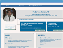 Tablet Screenshot of drkahlam.com